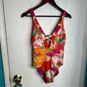 Trina Turk one piece floral bathing suits